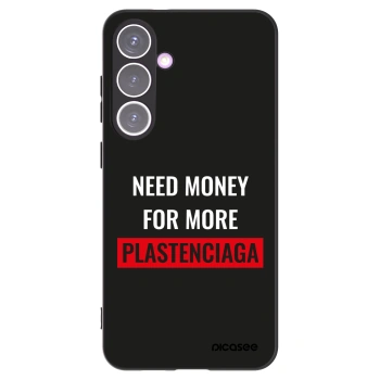 Picasee fekete szilikon tok az alábbi mobiltelefonokra Samsung Galaxy S24+ S926B 5G - More PLASTENCIAGA