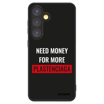 Picasee ULTIMATE CASE PowerShare Samsung Galaxy S24 S921B 5G - készülékre - More PLASTENCIAGA