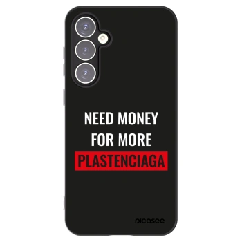 Picasee fekete szilikon tok az alábbi mobiltelefonokra Samsung Galaxy S23 FE S711B - More PLASTENCIAGA