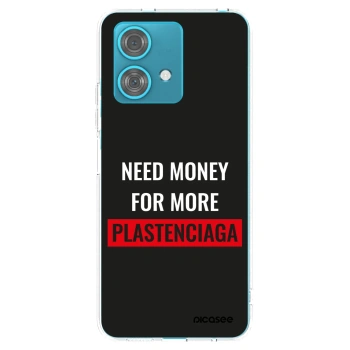 Picasee átlátszó szilikon tok az alábbi mobiltelefonokra Motorola Edge 40 Neo - More PLASTENCIAGA