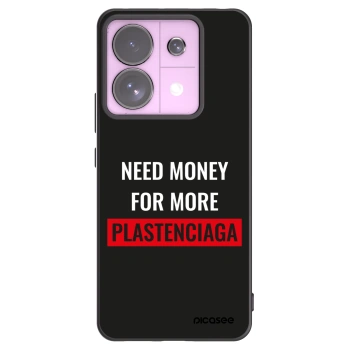 Picasee fekete szilikon tok az alábbi mobiltelefonokra Xiaomi Redmi Note 13 Pro 5G - More PLASTENCIAGA