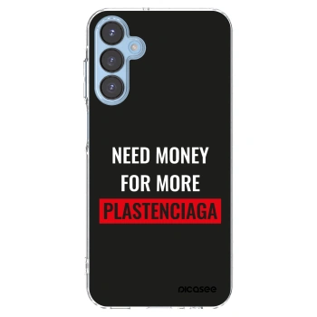 Picasee átlátszó szilikon tok az alábbi mobiltelefonokra Samsung Galaxy A15 A156B 5G - More PLASTENCIAGA