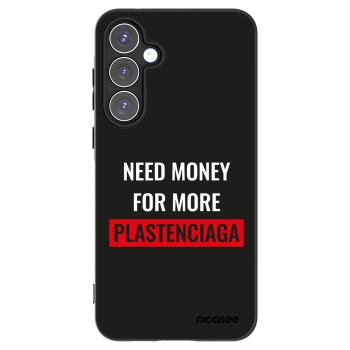 Picasee fekete szilikon tok az alábbi mobiltelefonokra Samsung Galaxy A55 5G A556B - More PLASTENCIAGA