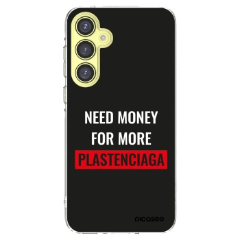 Picasee átlátszó szilikon tok az alábbi mobiltelefonokra Samsung Galaxy A35 5G A356B - More PLASTENCIAGA