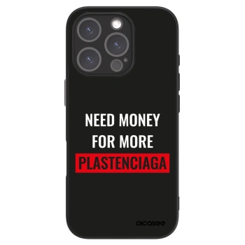 Picasee ULTIMATE CASE Apple iPhone 16 Pro - készülékre - More PLASTENCIAGA