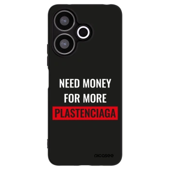 Picasee fekete szilikon tok az alábbi mobiltelefonokra Xiaomi Redmi 13 4G - More PLASTENCIAGA