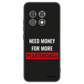 Picasee fekete szilikon tok az alábbi mobiltelefonokra OnePlus 11 5G - More PLASTENCIAGA