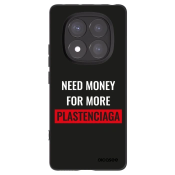 Picasee fekete szilikon tok az alábbi mobiltelefonokra Xiaomi Redmi Note 14 Pro 5G - More PLASTENCIAGA