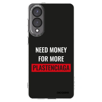 Picasee átlátszó szilikon tok az alábbi mobiltelefonokra Samsung Galaxy S25 Edge 5G - More PLASTENCIAGA