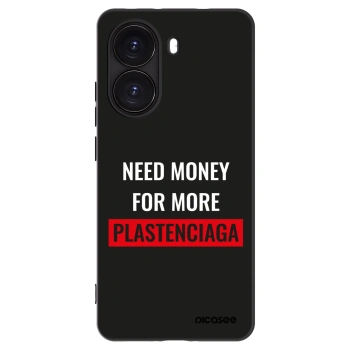 Picasee fekete szilikon tok az alábbi mobiltelefonokra Xiaomi Poco X7 Pro 5G - More PLASTENCIAGA