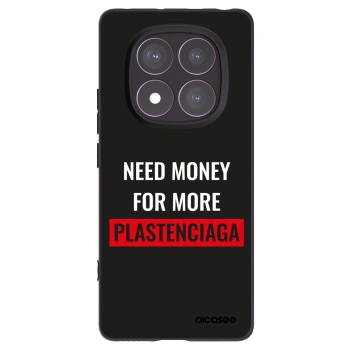 Picasee fekete szilikon tok az alábbi mobiltelefonokra Xiaomi Redmi Note 14 Pro 4G - More PLASTENCIAGA