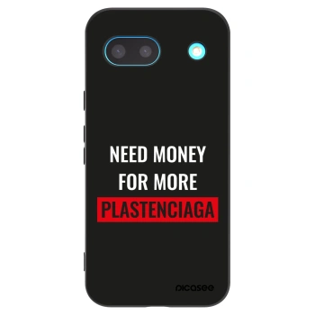 Picasee fekete szilikon tok az alábbi mobiltelefonokra Google Pixel 8a - More PLASTENCIAGA