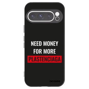 Picasee fekete szilikon tok az alábbi mobiltelefonokra Google Pixel 9 Pro - More PLASTENCIAGA