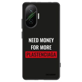 Picasee fekete szilikon tok az alábbi mobiltelefonokra Xiaomi Poco F7 Pro 5G - More PLASTENCIAGA