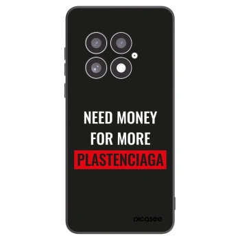 Picasee fekete szilikon tok az alábbi mobiltelefonokra OnePlus 13 5G - More PLASTENCIAGA