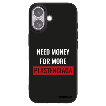 Picasee fekete szilikon tok az alábbi mobiltelefonokra Apple iPhone 17 - More PLASTENCIAGA
