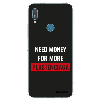 Picasee átlátszó szilikon tok az alábbi mobiltelefonokra Huawei Y6 2019 - More PLASTENCIAGA