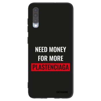 Picasee fekete szilikon tok az alábbi mobiltelefonokra Samsung Galaxy A70 A705F - More PLASTENCIAGA