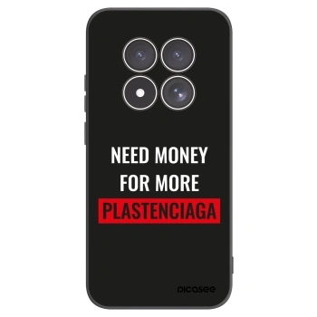 Picasee fekete szilikon tok az alábbi mobiltelefonokra Xiaomi Redmi Note 15 Pro 4G - More PLASTENCIAGA