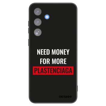 Picasee fekete szilikon tok az alábbi mobiltelefonokra Samsung Galaxy S25 FE 5G - More PLASTENCIAGA