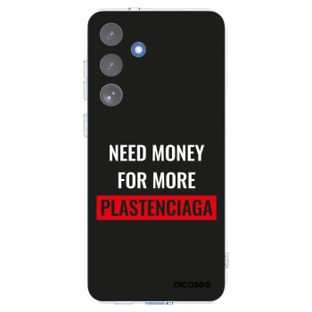 Picasee átlátszó szilikon tok az alábbi mobiltelefonokra Samsung Galaxy S25 FE 5G - More PLASTENCIAGA