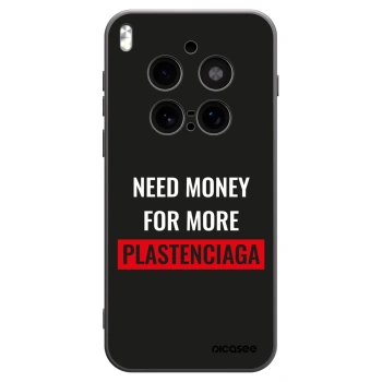 Picasee fekete szilikon tok az alábbi mobiltelefonokra Vivo X300 Pro - More PLASTENCIAGA