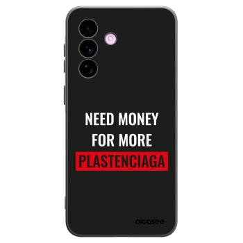 Picasee fekete szilikon tok az alábbi mobiltelefonokra Samsung Galaxy A57 5G - More PLASTENCIAGA