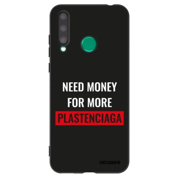 Picasee fekete szilikon tok az alábbi mobiltelefonokra Honor 20 Lite - More PLASTENCIAGA