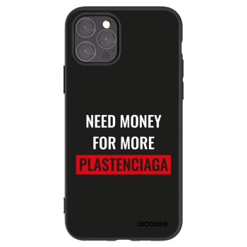 Picasee fekete szilikon tok az alábbi mobiltelefonokra Apple iPhone 11 Pro - More PLASTENCIAGA