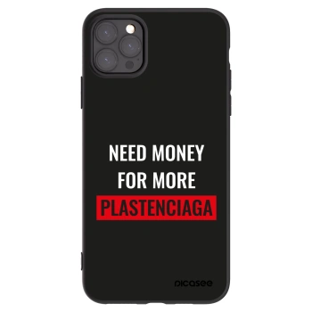 Picasee fekete szilikon tok az alábbi mobiltelefonokra Apple iPhone 11 Pro Max - More PLASTENCIAGA