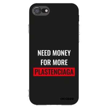 Picasee átlátszó szilikon tok az alábbi mobiltelefonokra Apple iPhone 8 - More PLASTENCIAGA