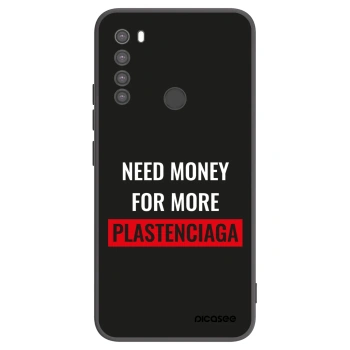 Picasee fekete szilikon tok az alábbi mobiltelefonokra Xiaomi Redmi Note 8 - More PLASTENCIAGA