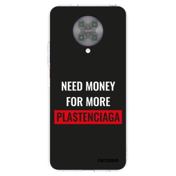 Picasee átlátszó szilikon tok az alábbi mobiltelefonokra Xiaomi Poco F2 Pro - More PLASTENCIAGA