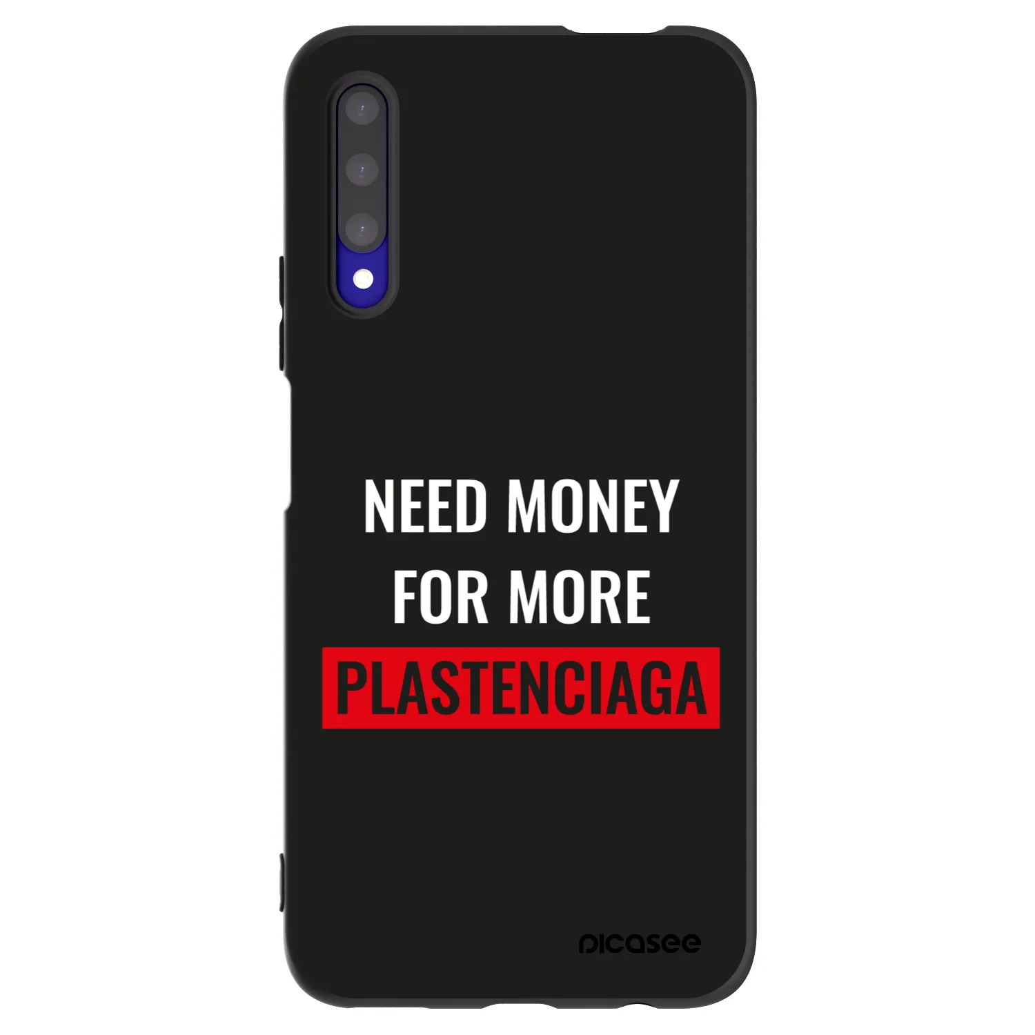 Picasee fekete szilikon tok az alábbi mobiltelefonokra Honor 9X Pro - More PLASTENCIAGA