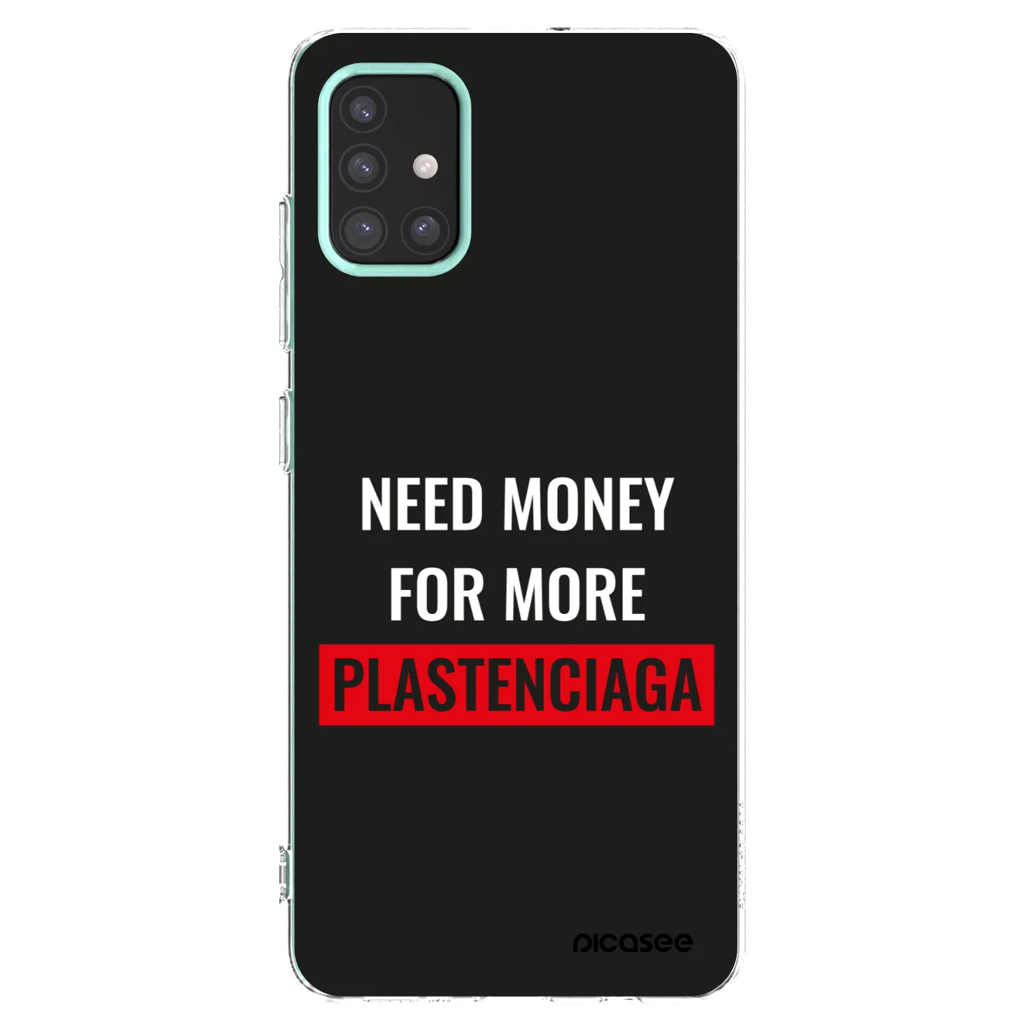Picasee átlátszó szilikon tok az alábbi mobiltelefonokra Samsung Galaxy M31s - More PLASTENCIAGA