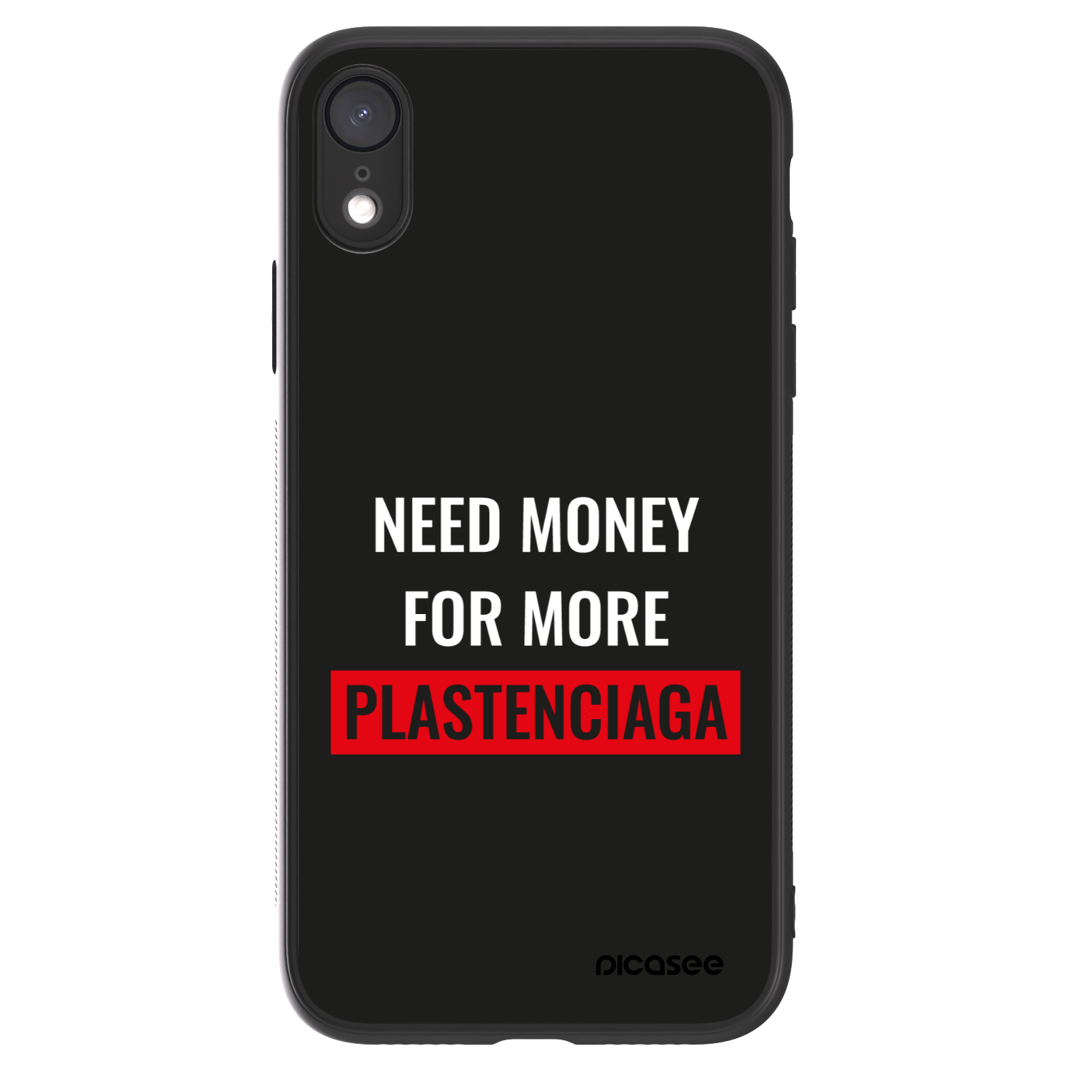 Picasee ULTIMATE CASE Apple iPhone XR - készülékre - More PLASTENCIAGA