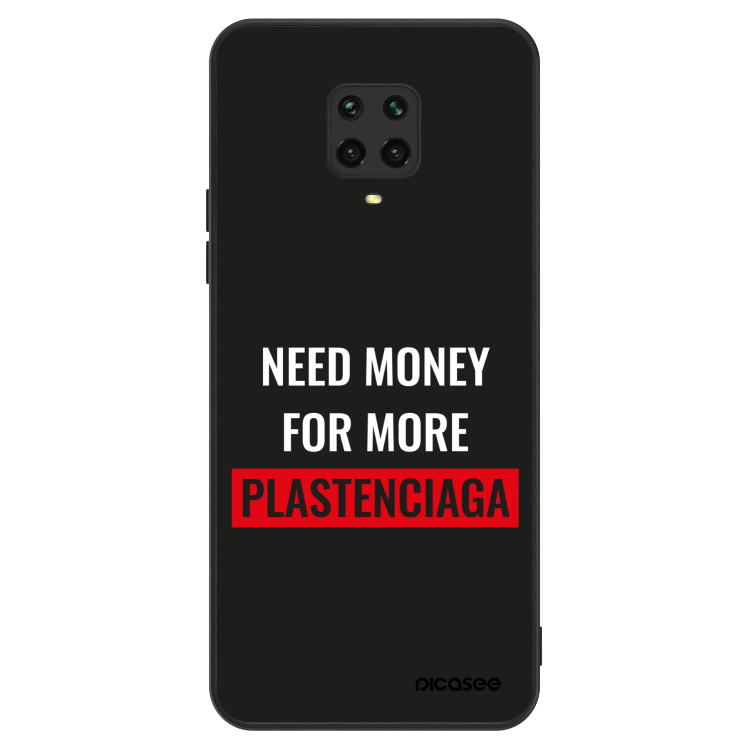 Picasee ULTIMATE CASE Xiaomi Redmi Note 9 Pro - készülékre - More PLASTENCIAGA