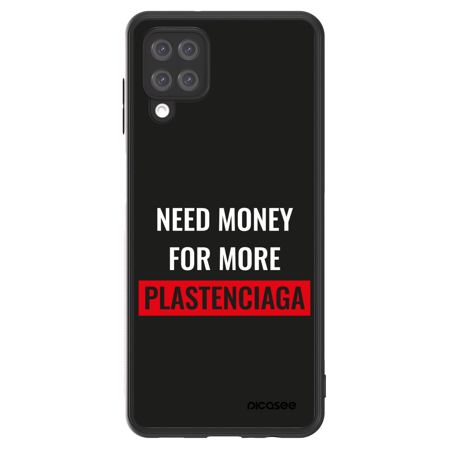 Picasee ULTIMATE CASE Samsung Galaxy A12 A125F - készülékre - More PLASTENCIAGA