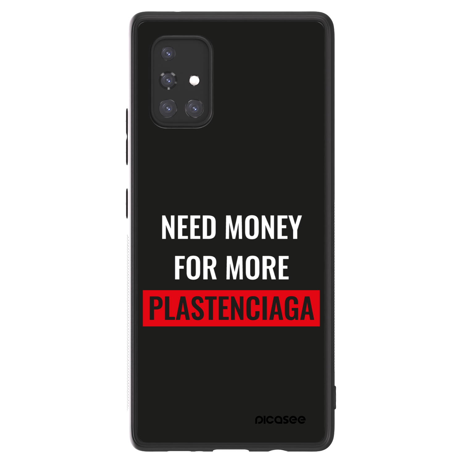 Picasee ULTIMATE CASE Samsung Galaxy A71 A715F - készülékre - More PLASTENCIAGA