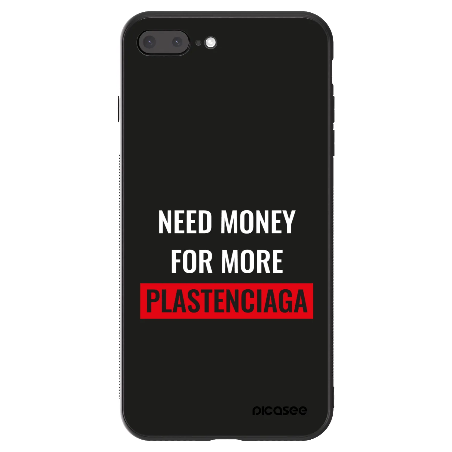 Picasee ULTIMATE CASE Apple iPhone 7 Plus - készülékre - More PLASTENCIAGA