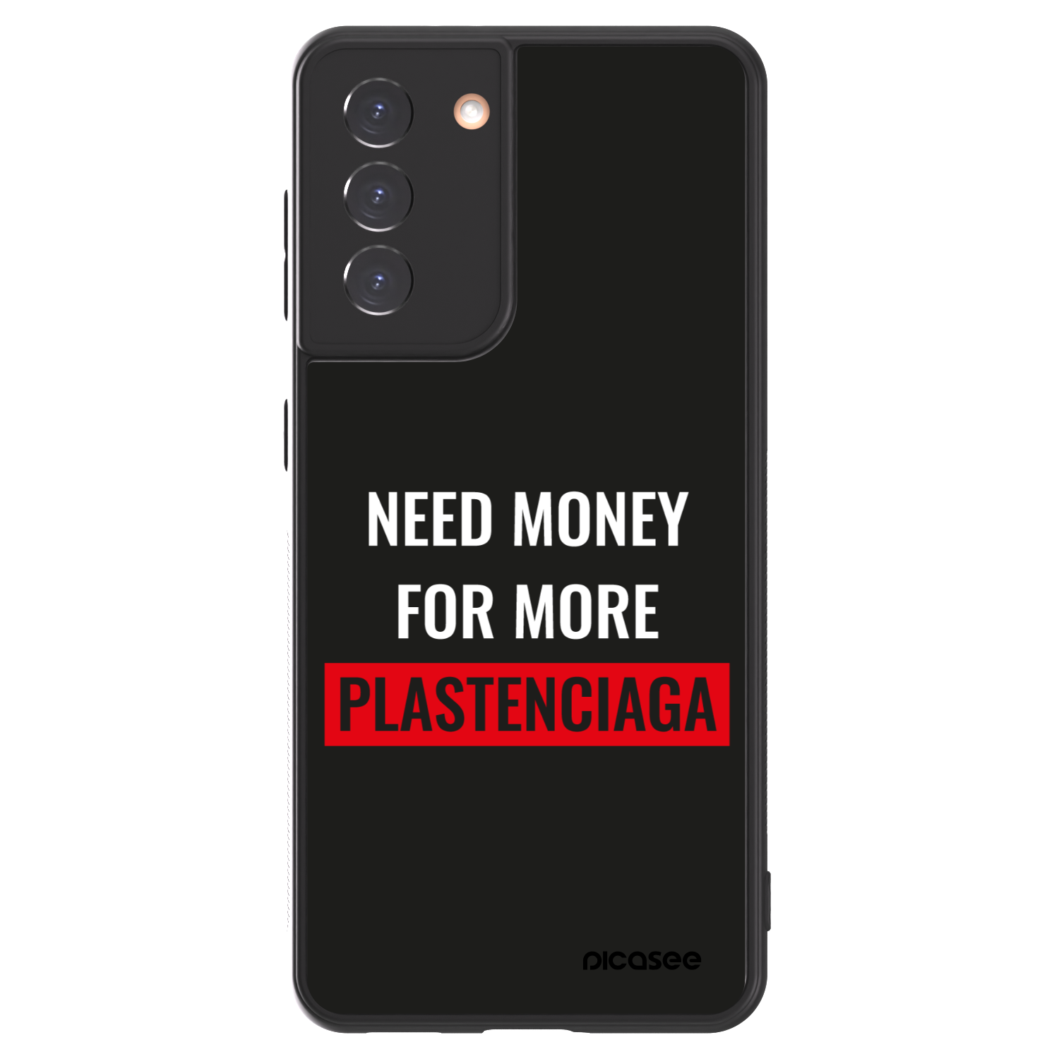 Picasee ULTIMATE CASE Samsung Galaxy S21 5G G991B - készülékre - More PLASTENCIAGA