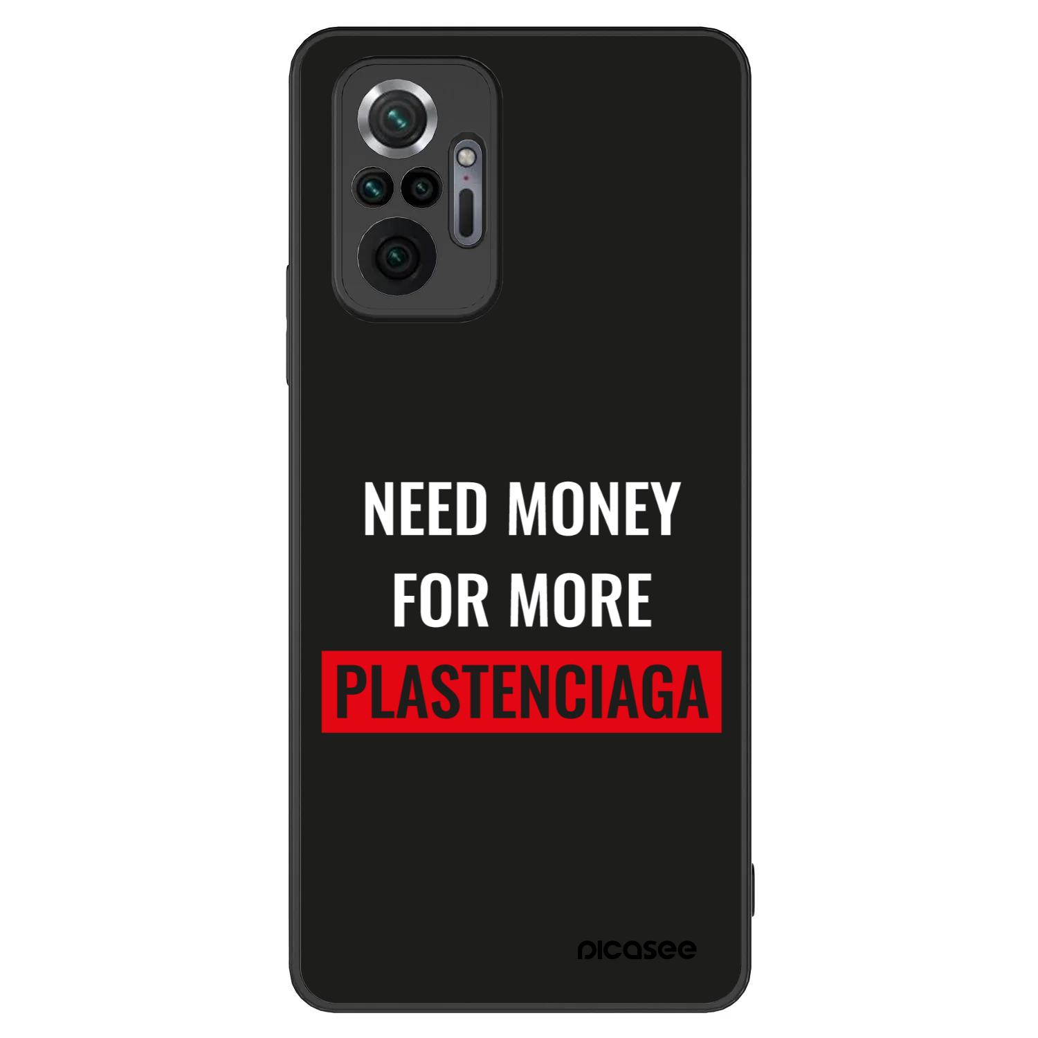 Picasee ULTIMATE CASE Xiaomi Redmi Note 10 Pro - készülékre - More PLASTENCIAGA