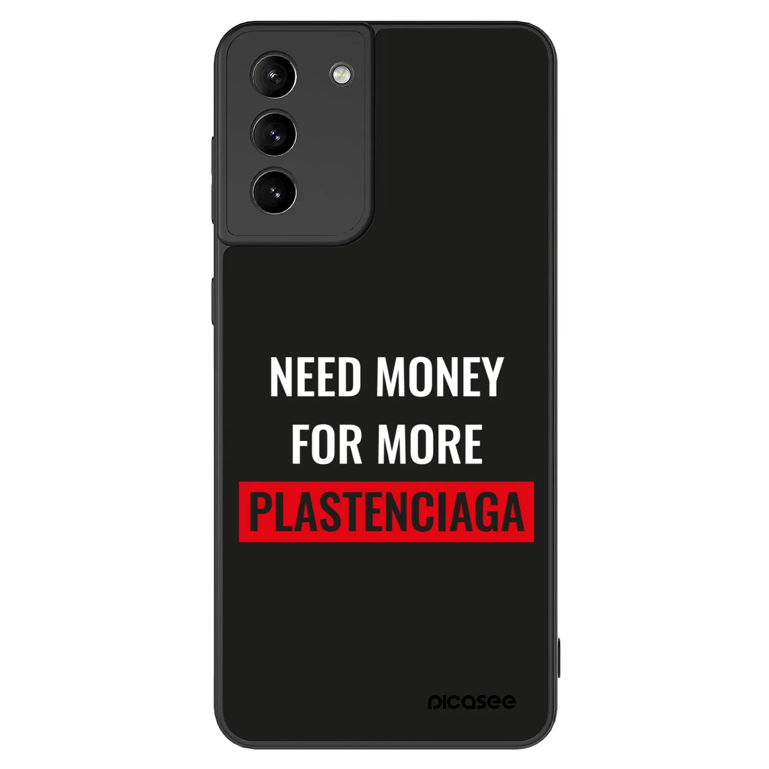 Picasee ULTIMATE CASE Samsung Galaxy S21+ 5G G996F - készülékre - More PLASTENCIAGA