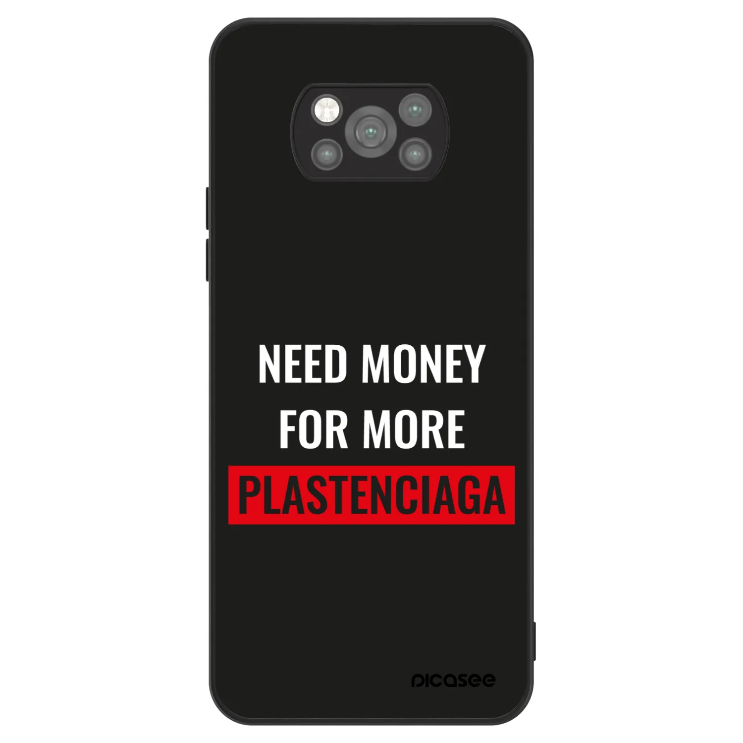 Picasee ULTIMATE CASE Xiaomi Poco X3 Pro - készülékre - More PLASTENCIAGA