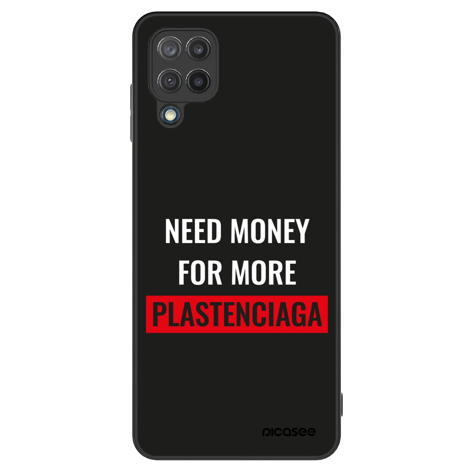 Picasee ULTIMATE CASE Samsung Galaxy M12 M127F - készülékre - More PLASTENCIAGA