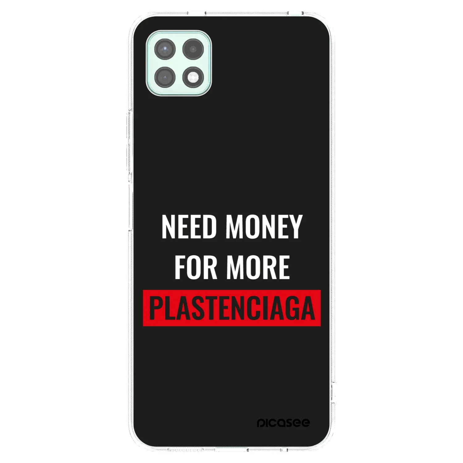 Picasee átlátszó szilikon tok az alábbi mobiltelefonokra Samsung Galaxy A22 A226B 5G - More PLASTENCIAGA