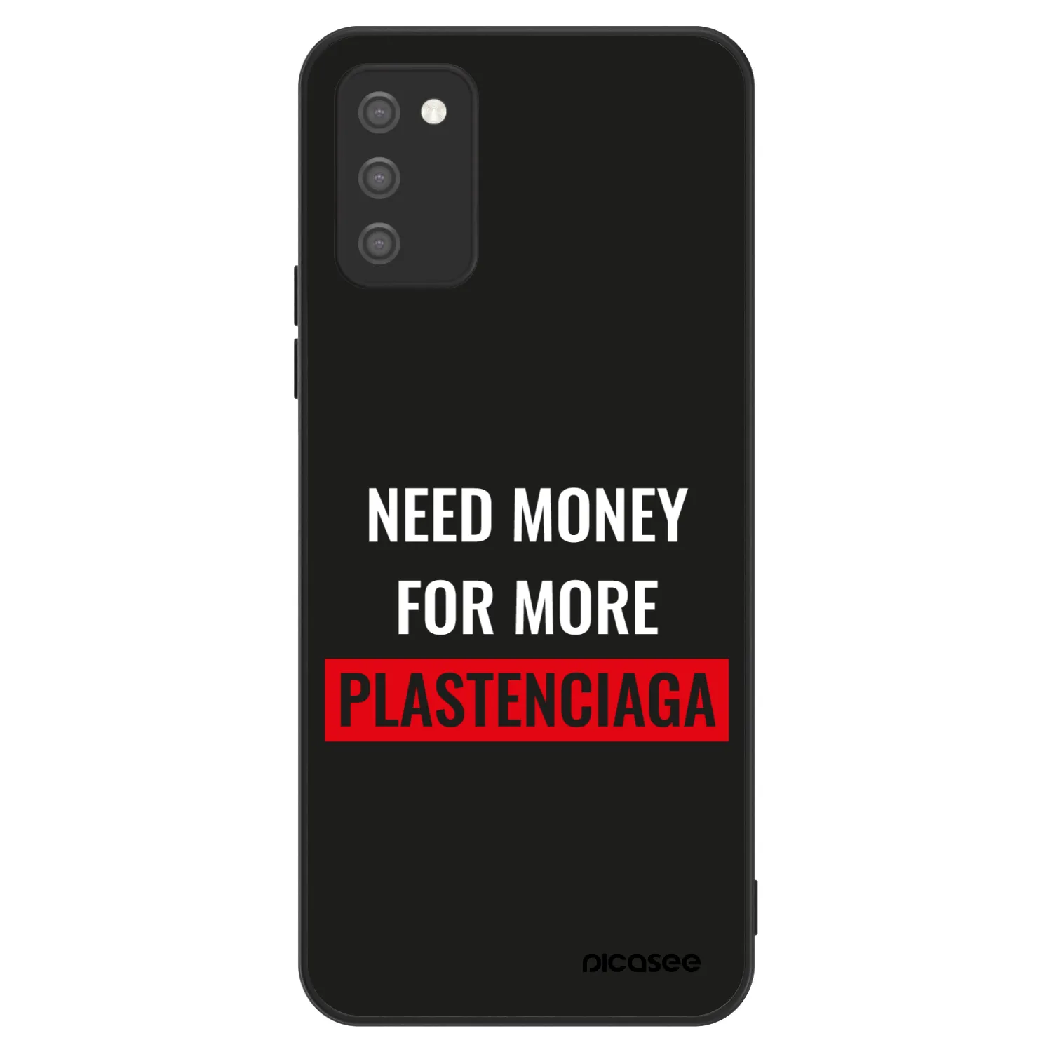 Picasee ULTIMATE CASE Samsung Galaxy A02s A025G - készülékre - More PLASTENCIAGA
