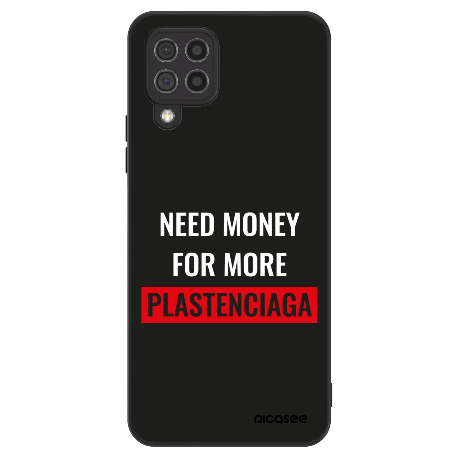 Picasee ULTIMATE CASE Samsung Galaxy A22 A225F 4G - készülékre - More PLASTENCIAGA