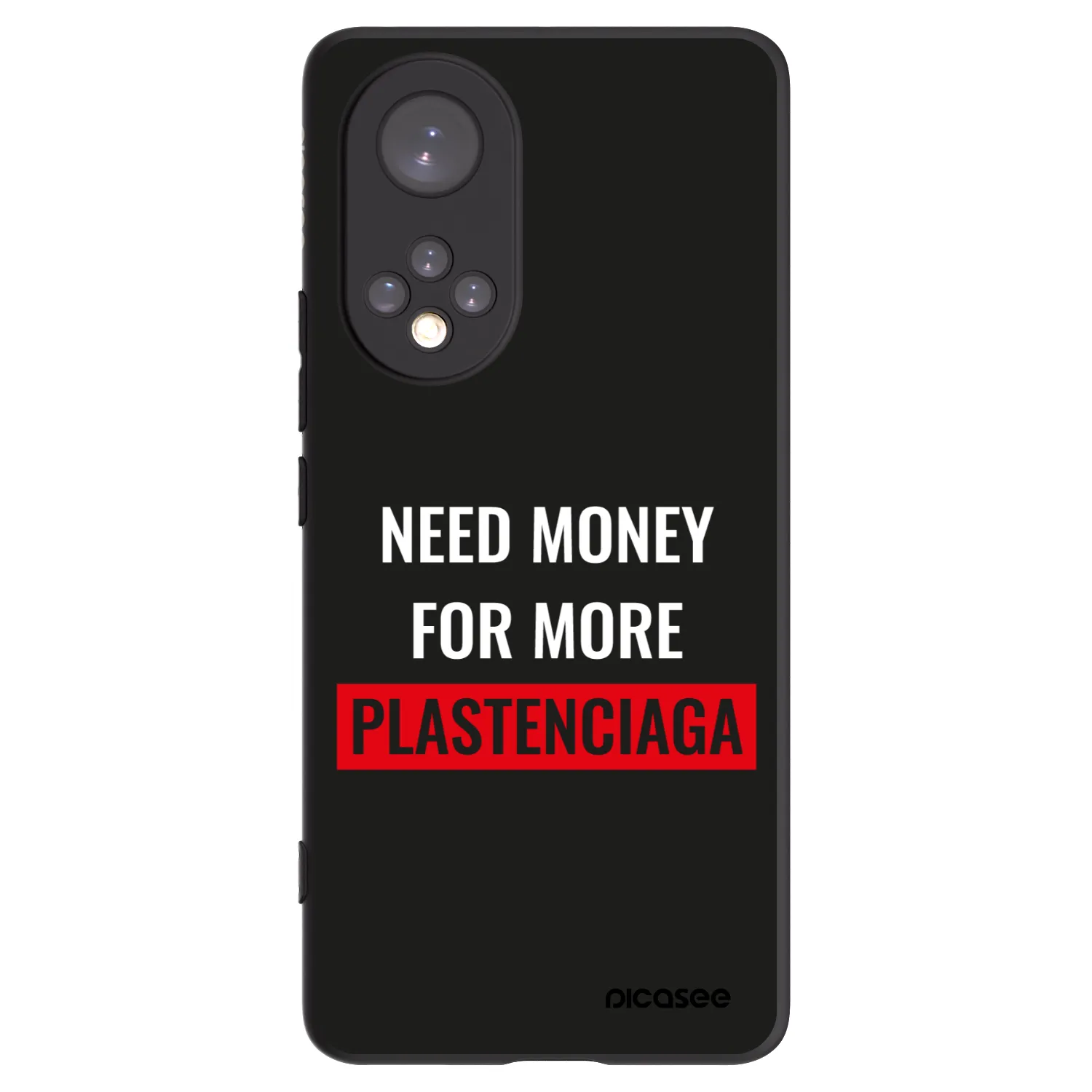 Picasee fekete szilikon tok az alábbi mobiltelefonokra Huawei Nova 9 - More PLASTENCIAGA