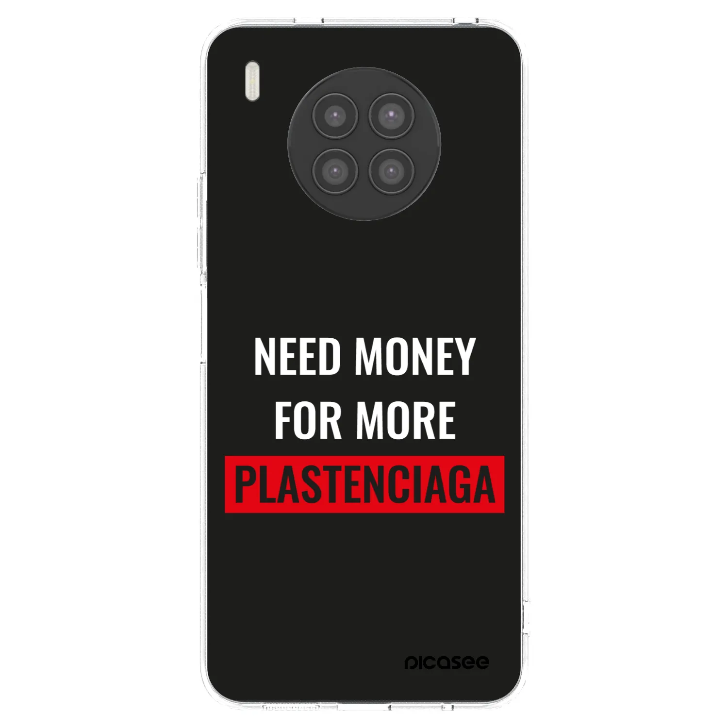 Picasee átlátszó szilikon tok az alábbi mobiltelefonokra Huawei Nova 8i - More PLASTENCIAGA